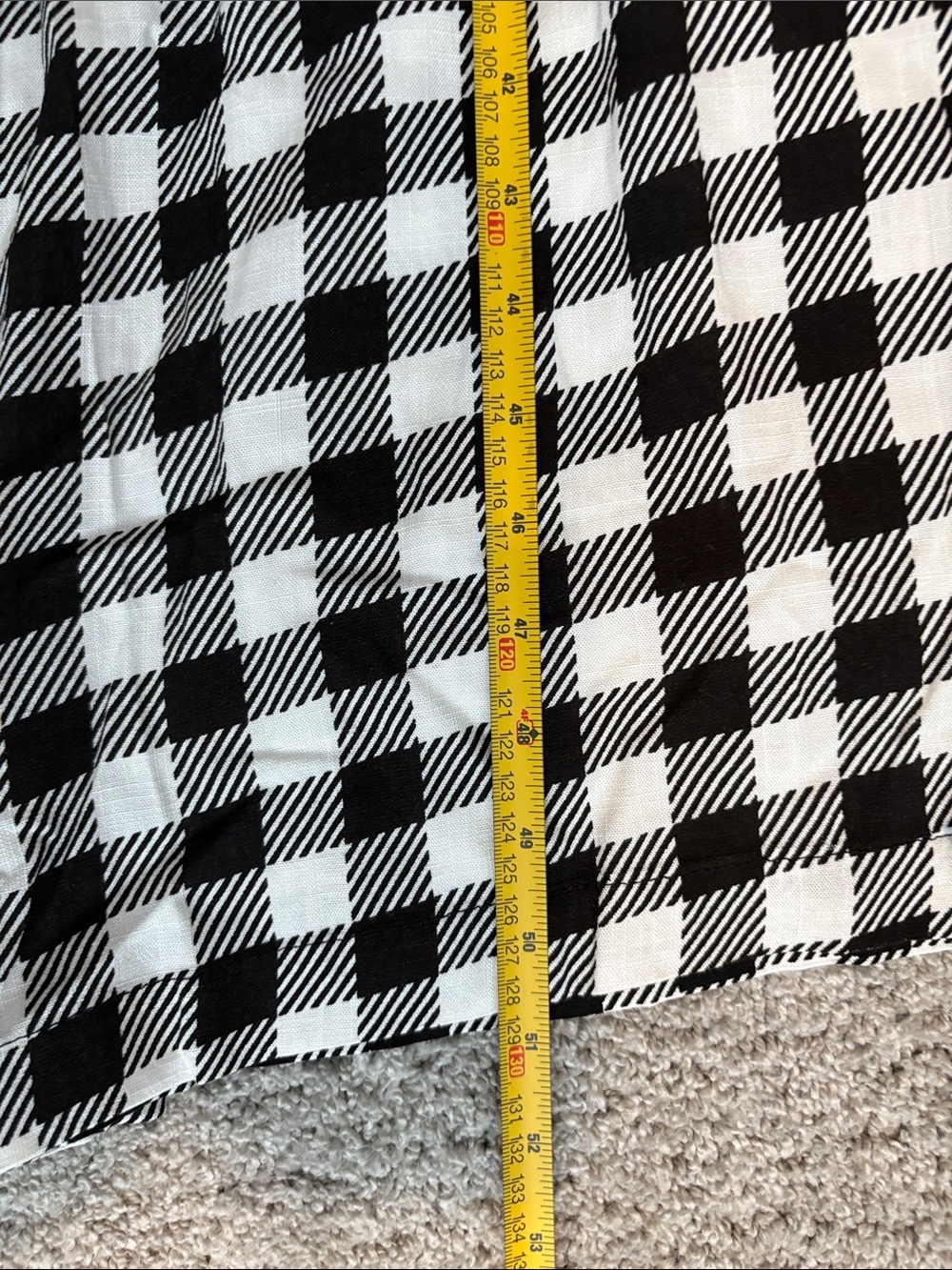 NWT LuLaRoe Black and White Kathy Gingham Sleeveless Jumpsuit - Size L - Picture 5 of 7